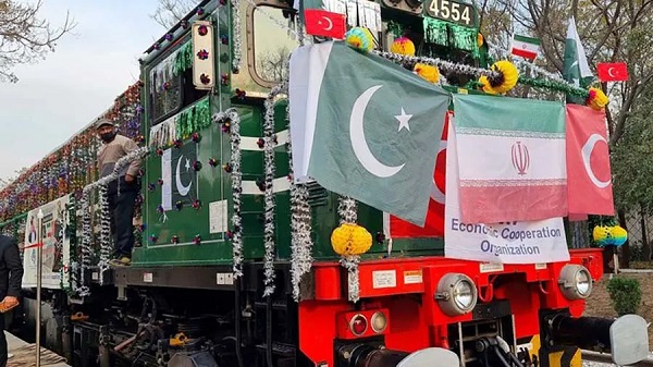 قطار ایران به پاکستان برای حمل کالاهای ایرانی به کشور پاکستان