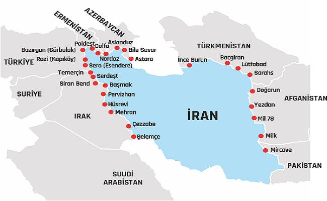 مرزهای زیادی بین ایران و عراق برای تبادل کالا وجود دارد